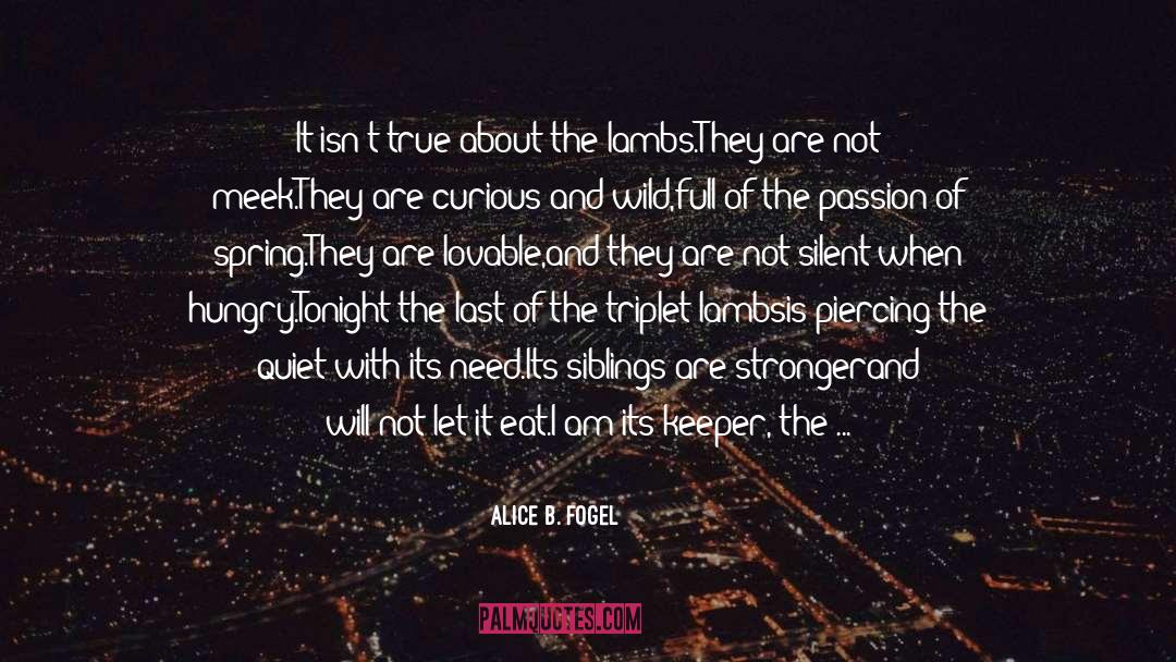 As One quotes by Alice B. Fogel