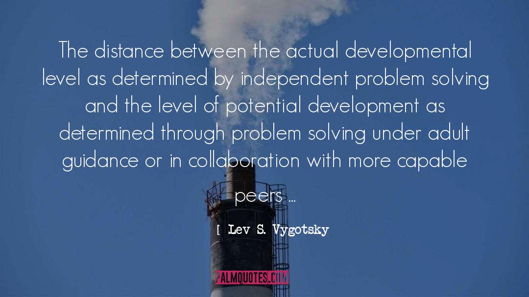 As quotes by Lev S. Vygotsky