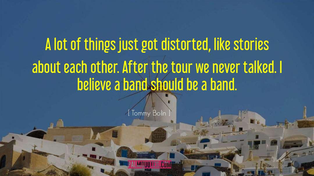Asbak Band quotes by Tommy Bolin