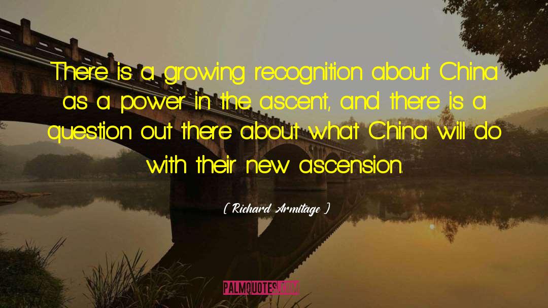 Ascension quotes by Richard Armitage