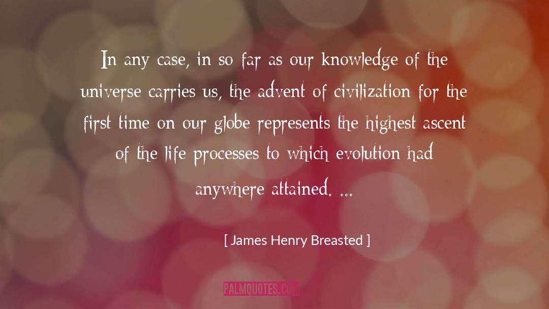 Ascent quotes by James Henry Breasted