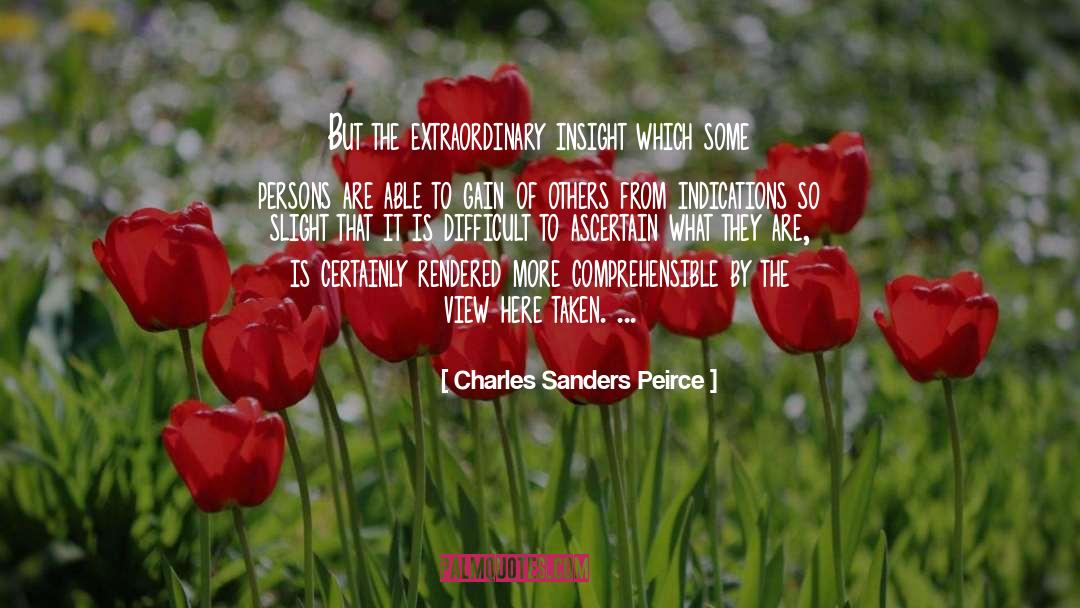 Ascertain quotes by Charles Sanders Peirce