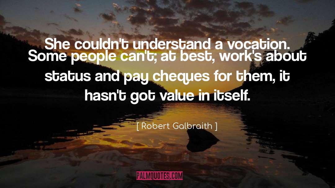 Ascertainable Value quotes by Robert Galbraith