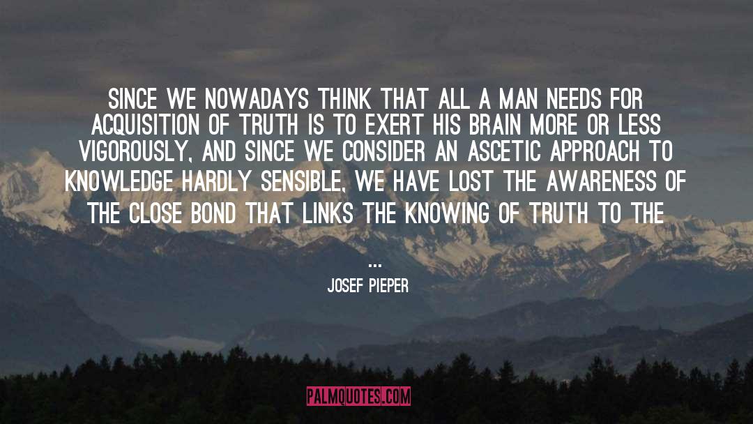 Ascetic quotes by Josef Pieper