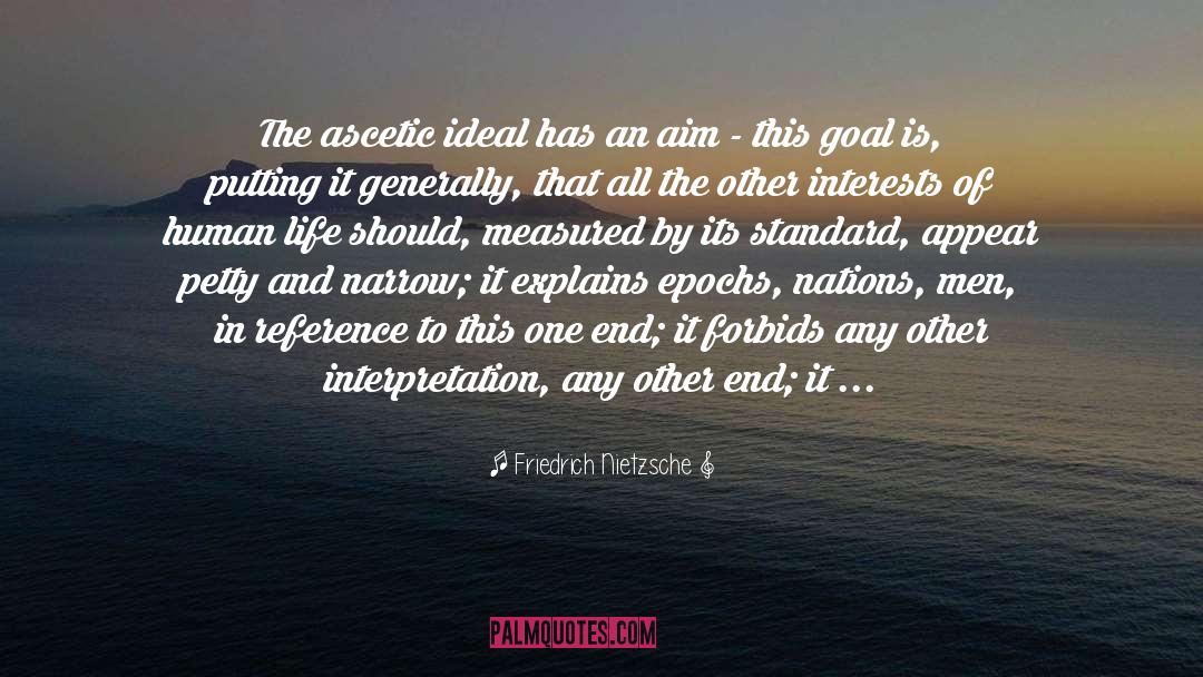 Ascetic quotes by Friedrich Nietzsche