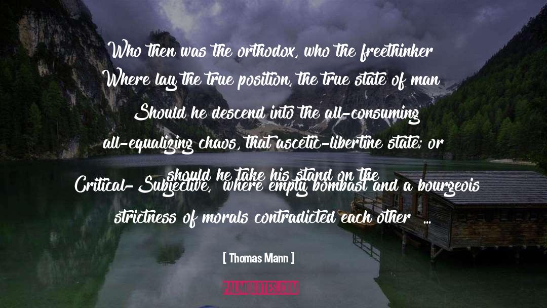 Ascetic quotes by Thomas Mann