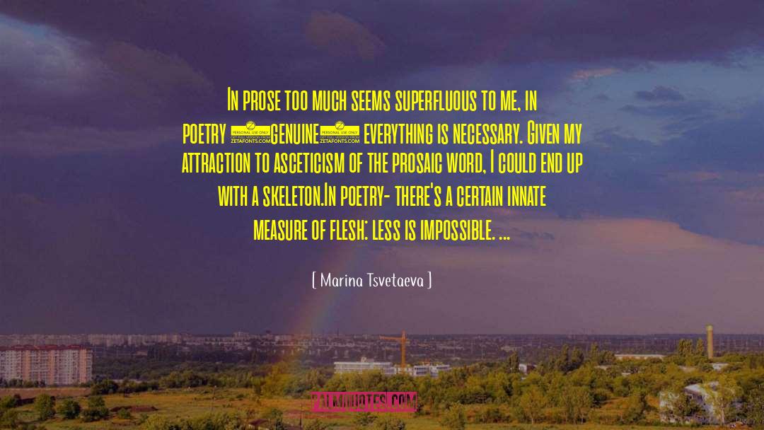 Asceticism quotes by Marina Tsvetaeva