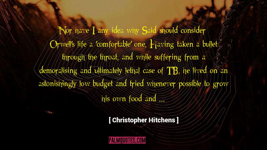 Ascetism quotes by Christopher Hitchens