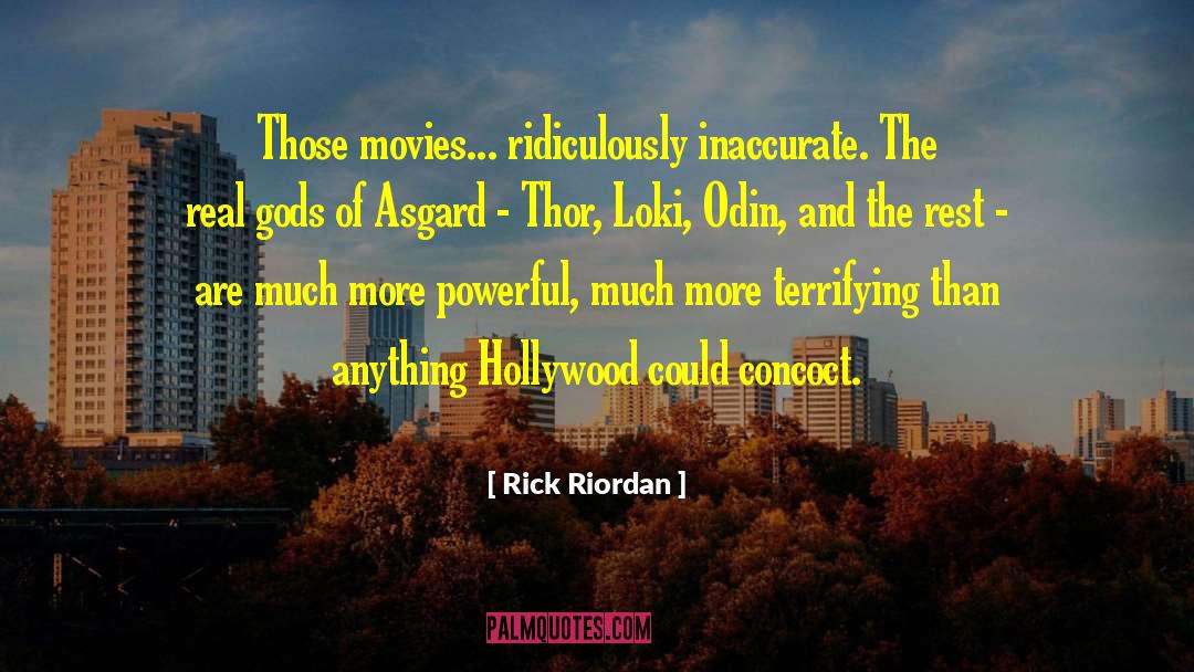 Asgard quotes by Rick Riordan