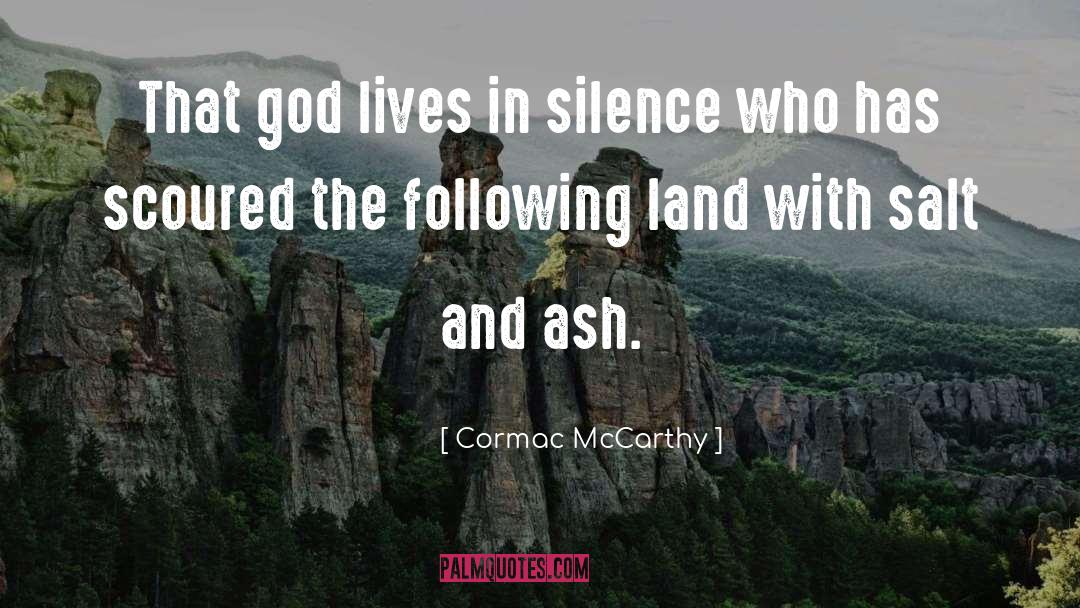 Ash And Meghan quotes by Cormac McCarthy