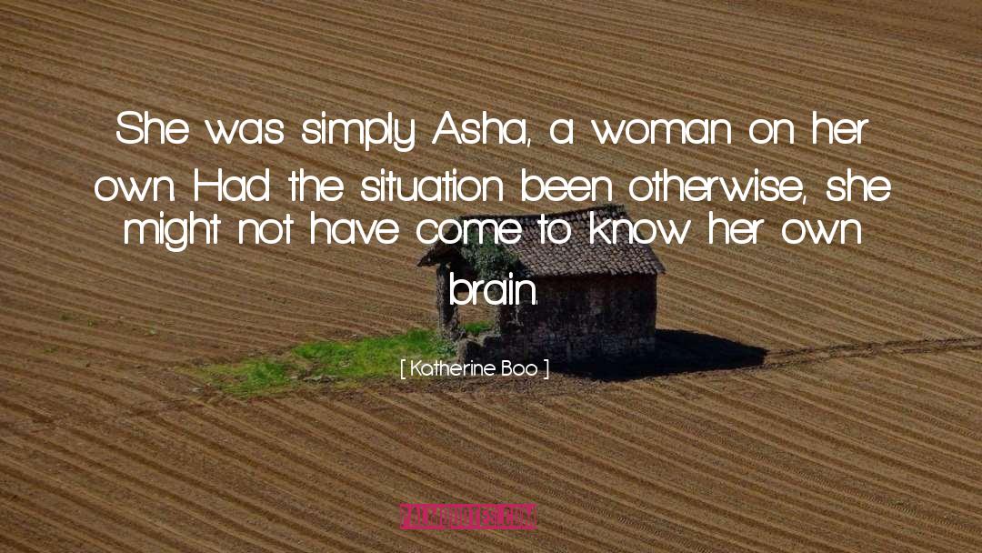 Asha Aman quotes by Katherine Boo