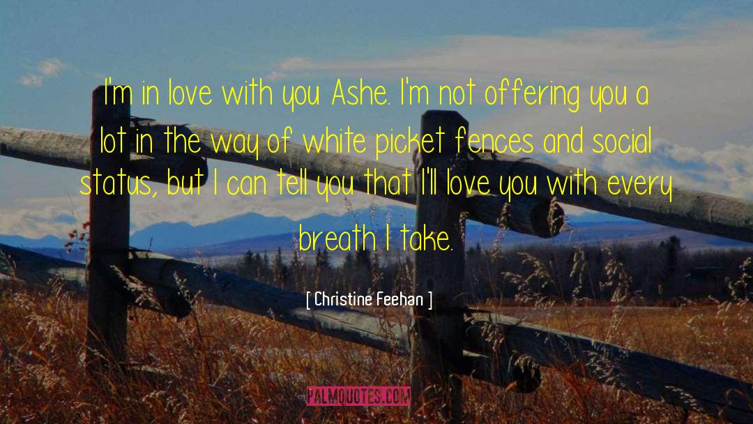 Ashe quotes by Christine Feehan