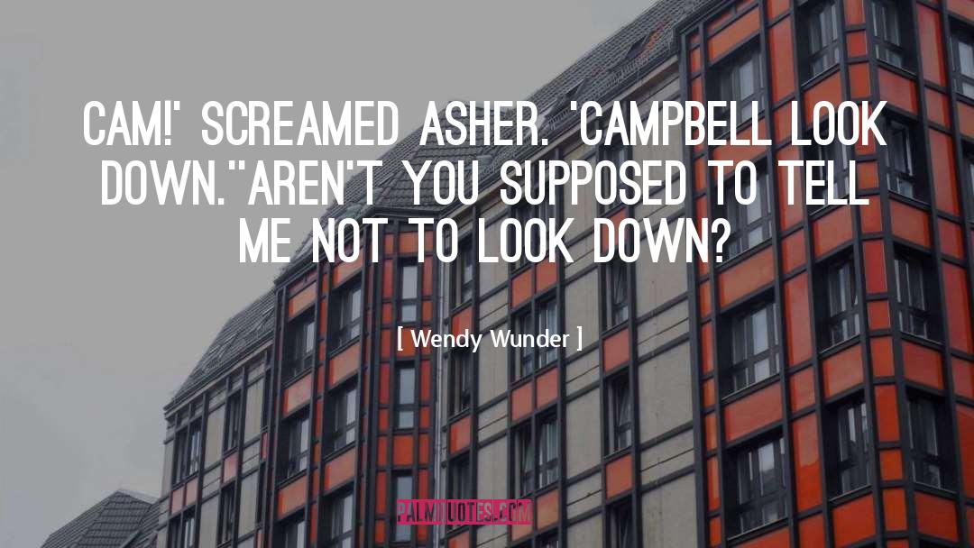 Asher quotes by Wendy Wunder