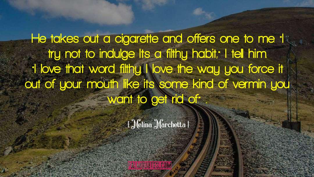 Ashes In The Mouth quotes by Melina Marchetta