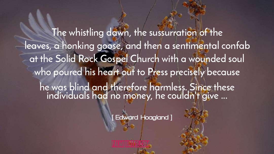 Ashes In The Mouth quotes by Edward Hoagland