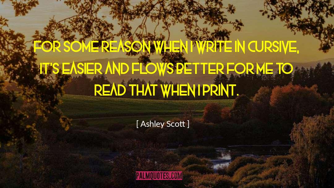 Ashley Baxter Blake quotes by Ashley Scott