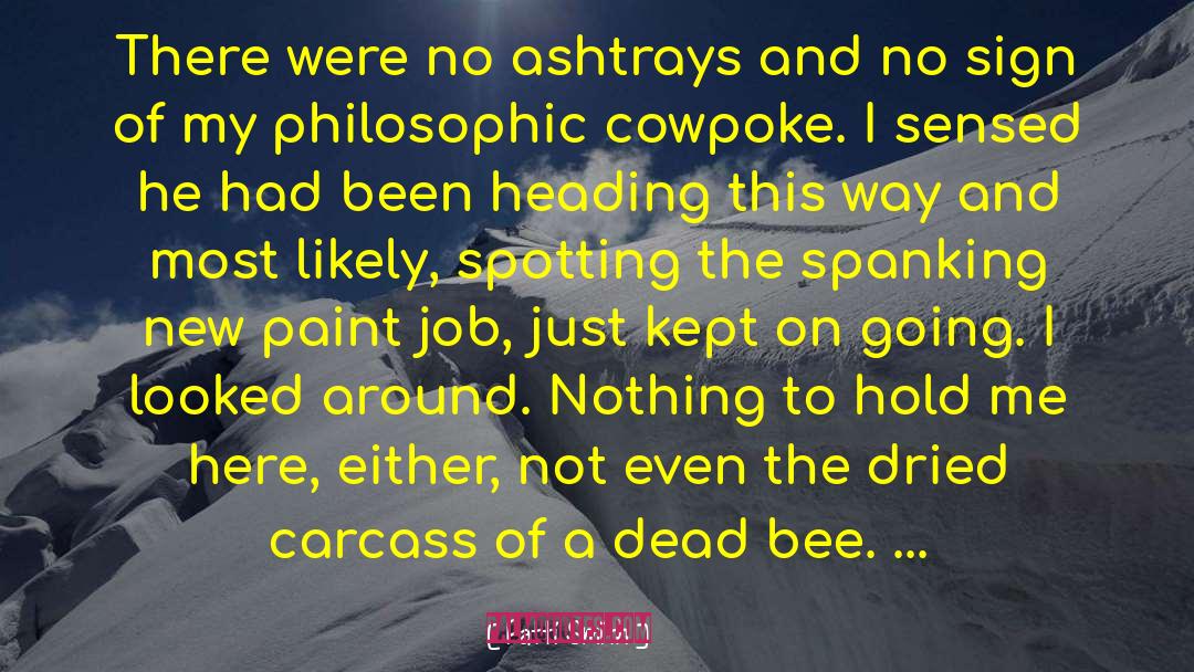 Ashtrays quotes by Patti Smith