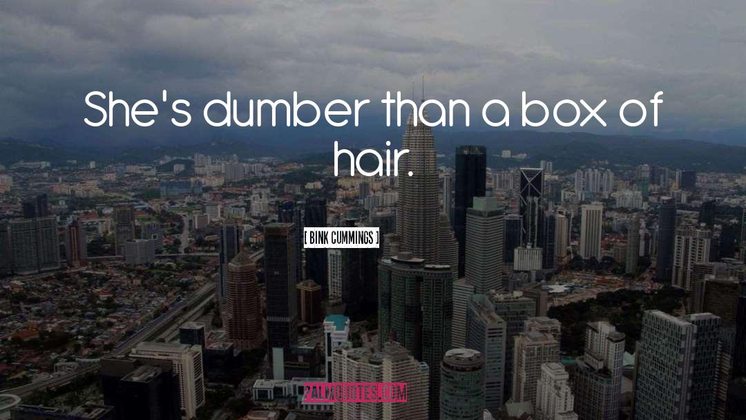 Asian Hair quotes by Bink Cummings