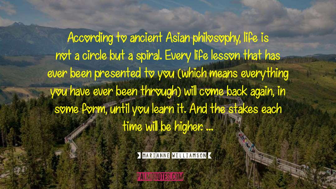 Asian Philosophy quotes by Marianne Williamson