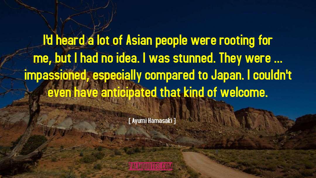 Asian quotes by Ayumi Hamasaki