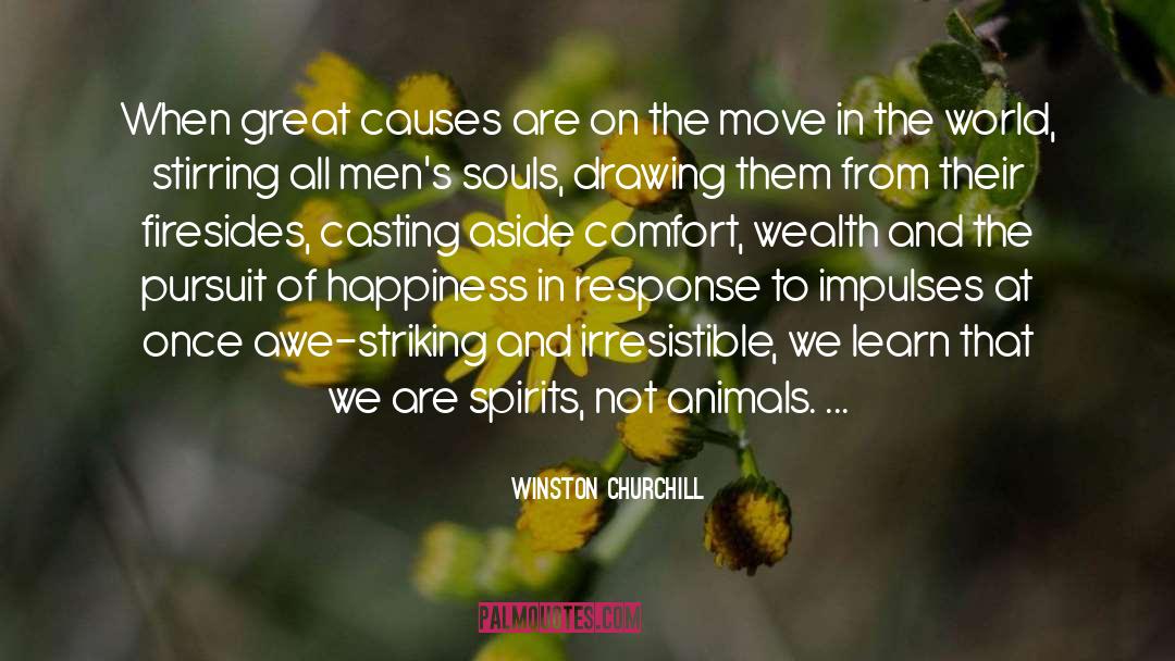 Aside quotes by Winston Churchill