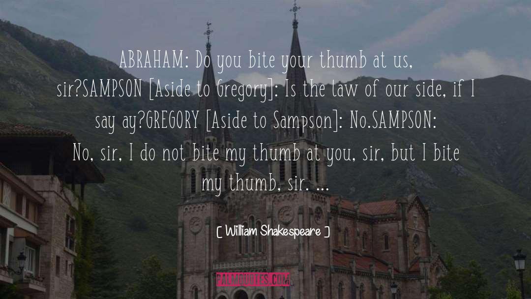 Aside quotes by William Shakespeare