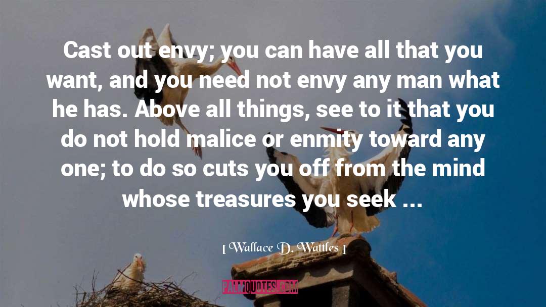 Aside quotes by Wallace D. Wattles