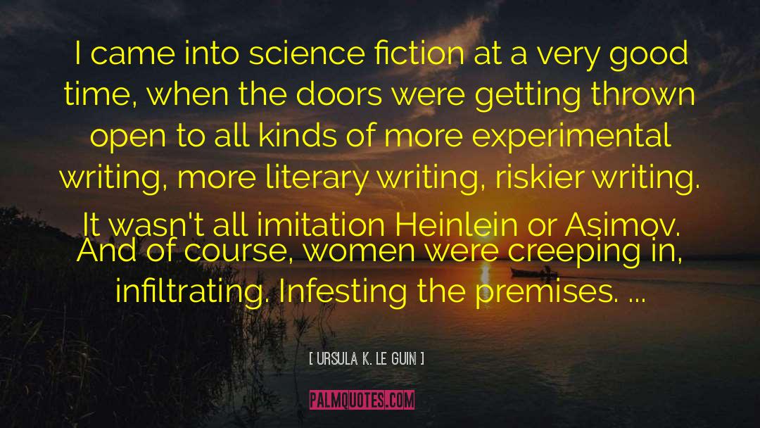 Asimov quotes by Ursula K. Le Guin