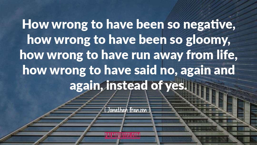 Ask Again Yes quotes by Jonathan Franzen