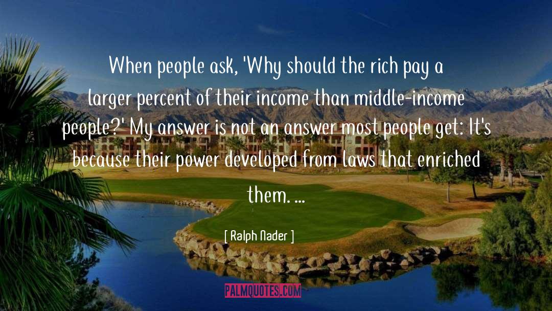 Ask Why quotes by Ralph Nader