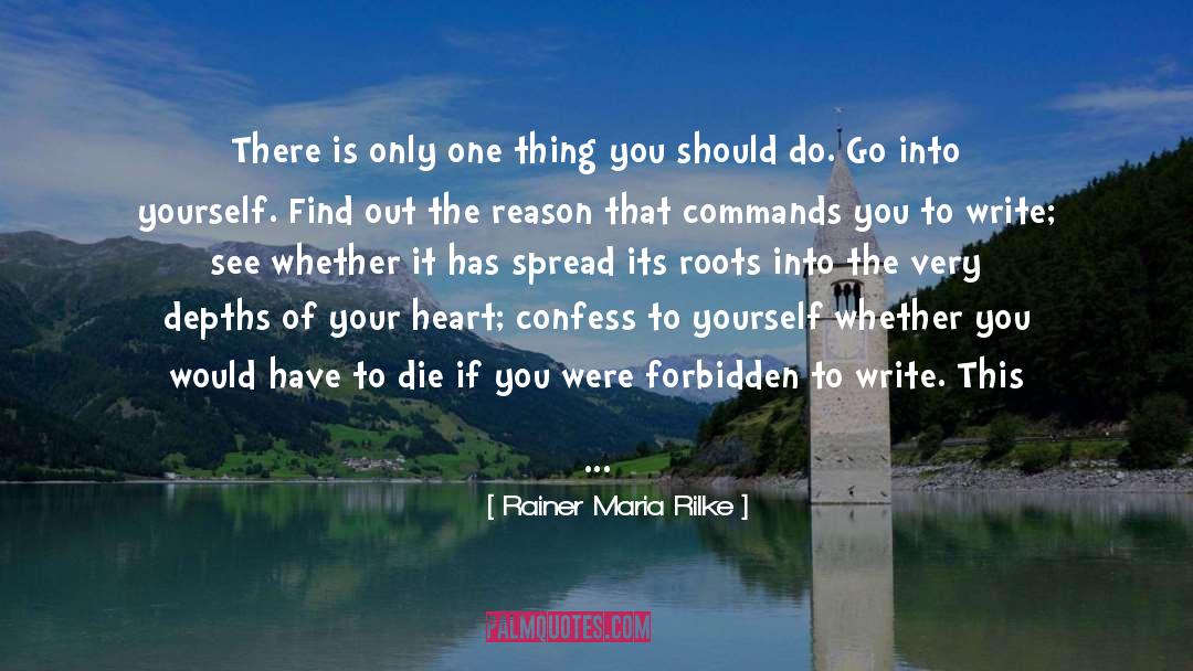 Ask Yourself quotes by Rainer Maria Rilke