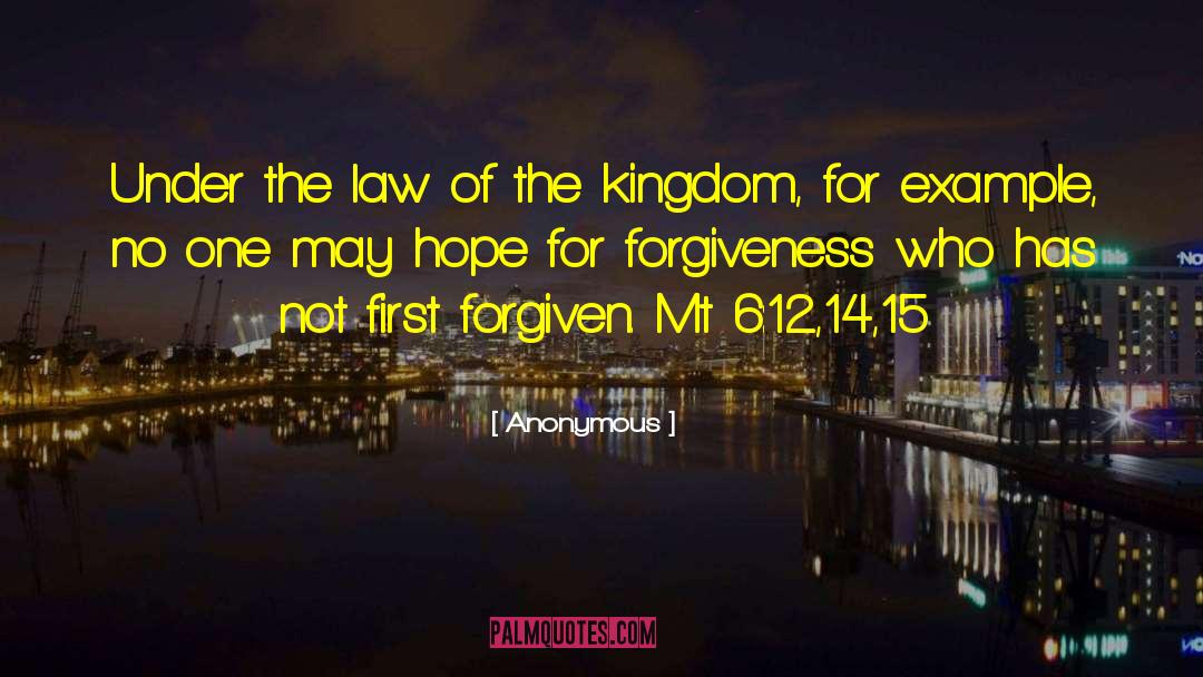 Asking For Forgiveness quotes by Anonymous