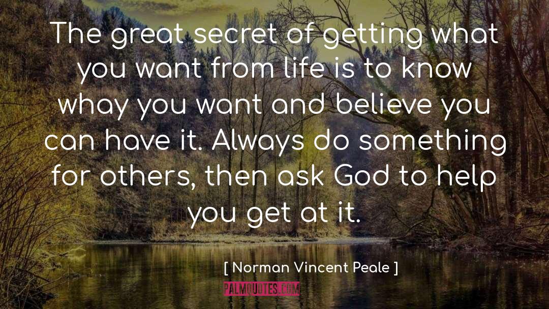 Asking For Help From Others quotes by Norman Vincent Peale