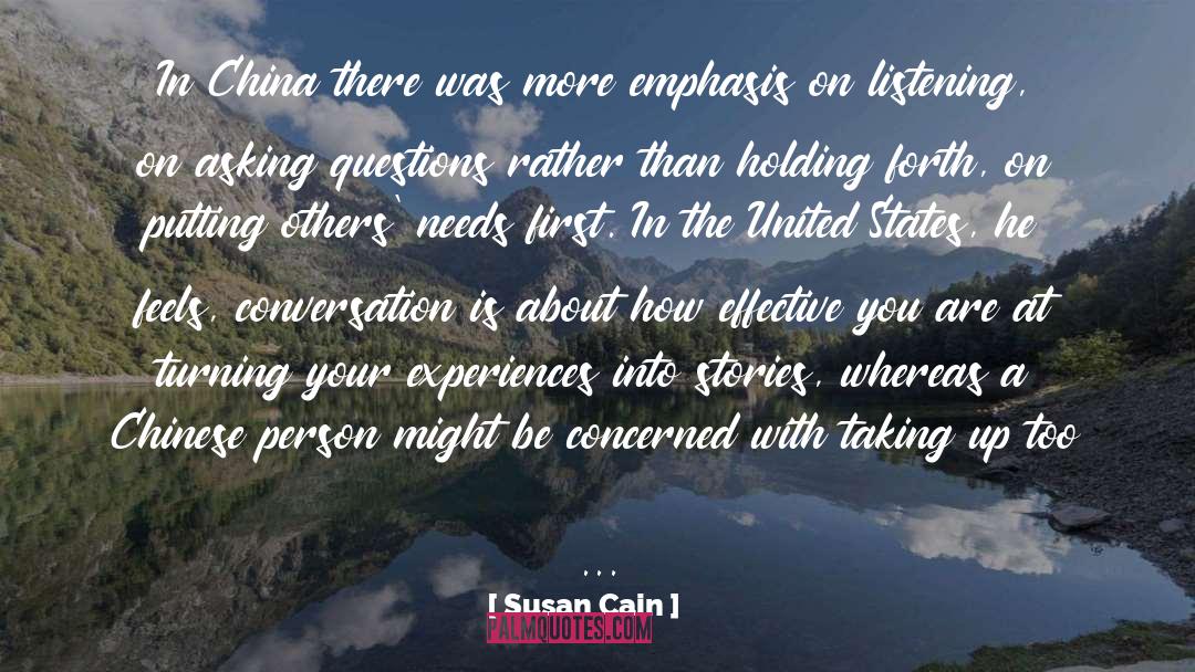 Asking Questions quotes by Susan Cain