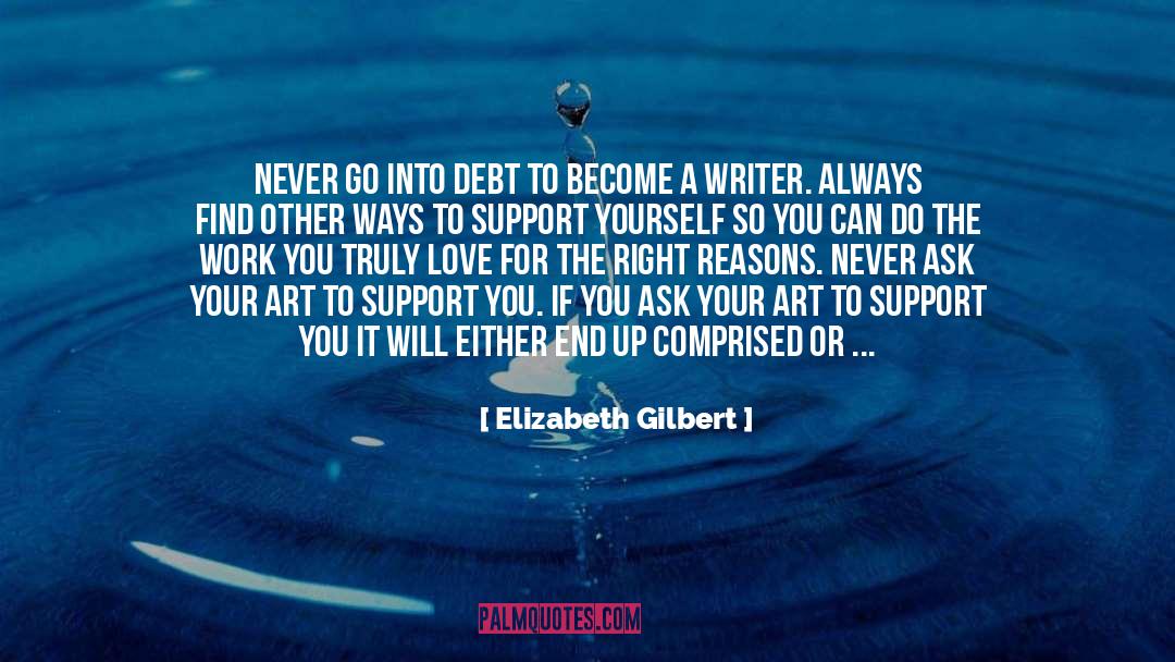 Asks quotes by Elizabeth Gilbert