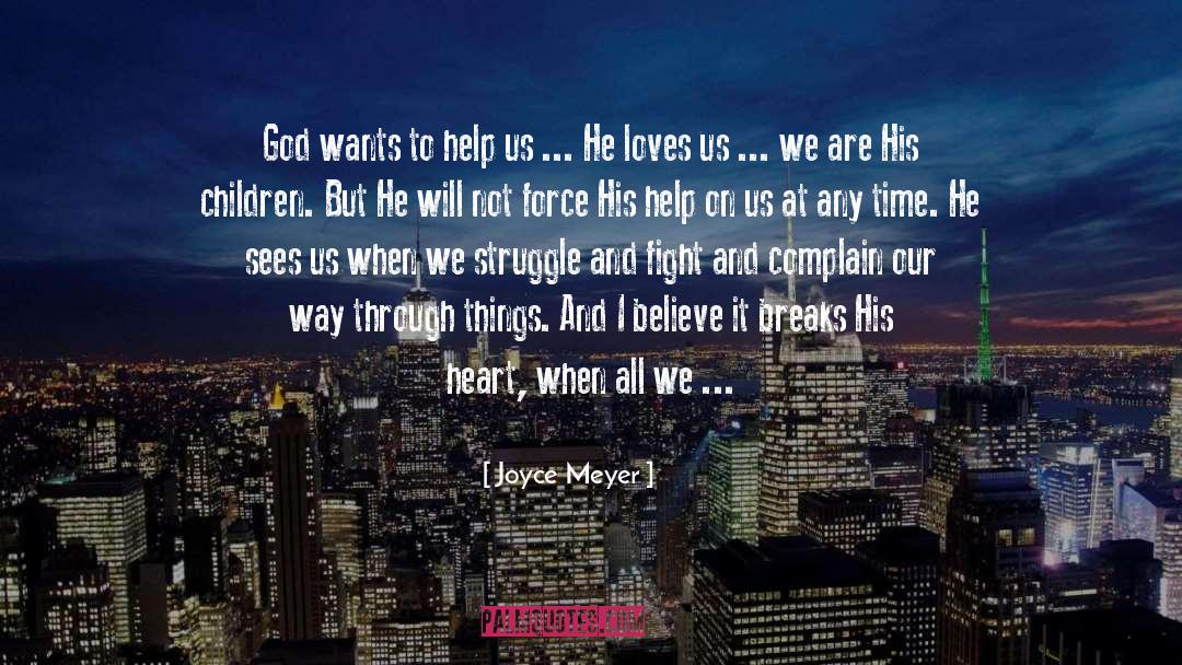 Asks quotes by Joyce Meyer