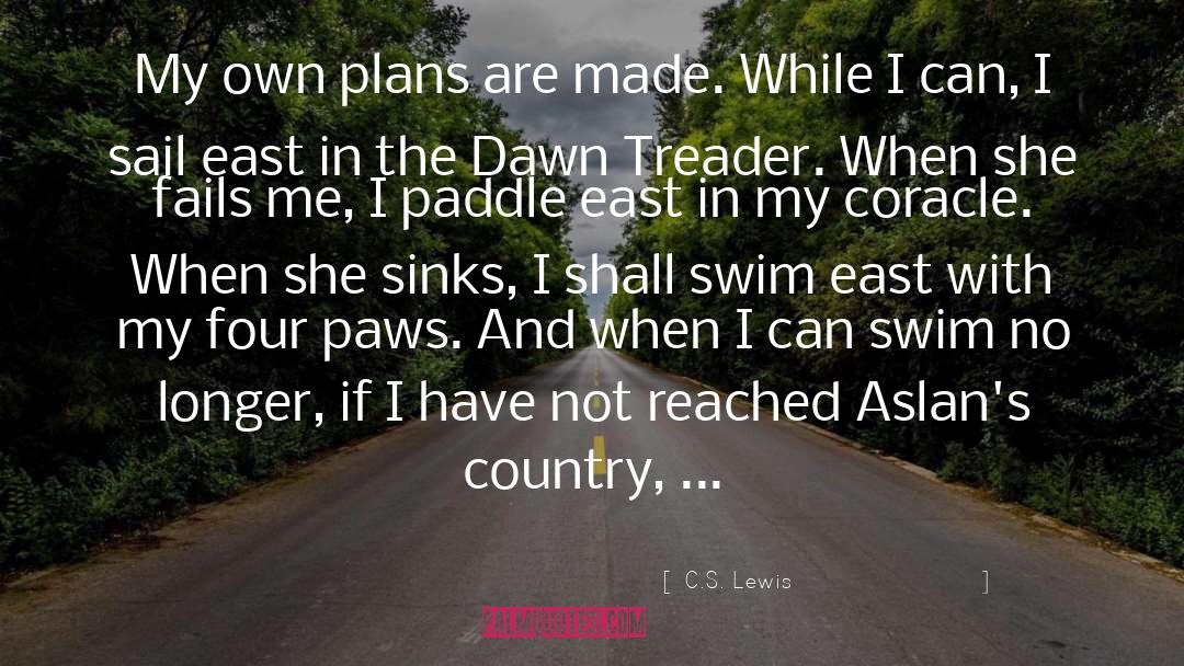 Aslan Country quotes by C.S. Lewis