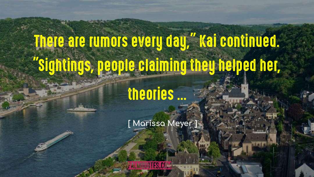 Asomugha Rumors quotes by Marissa Meyer