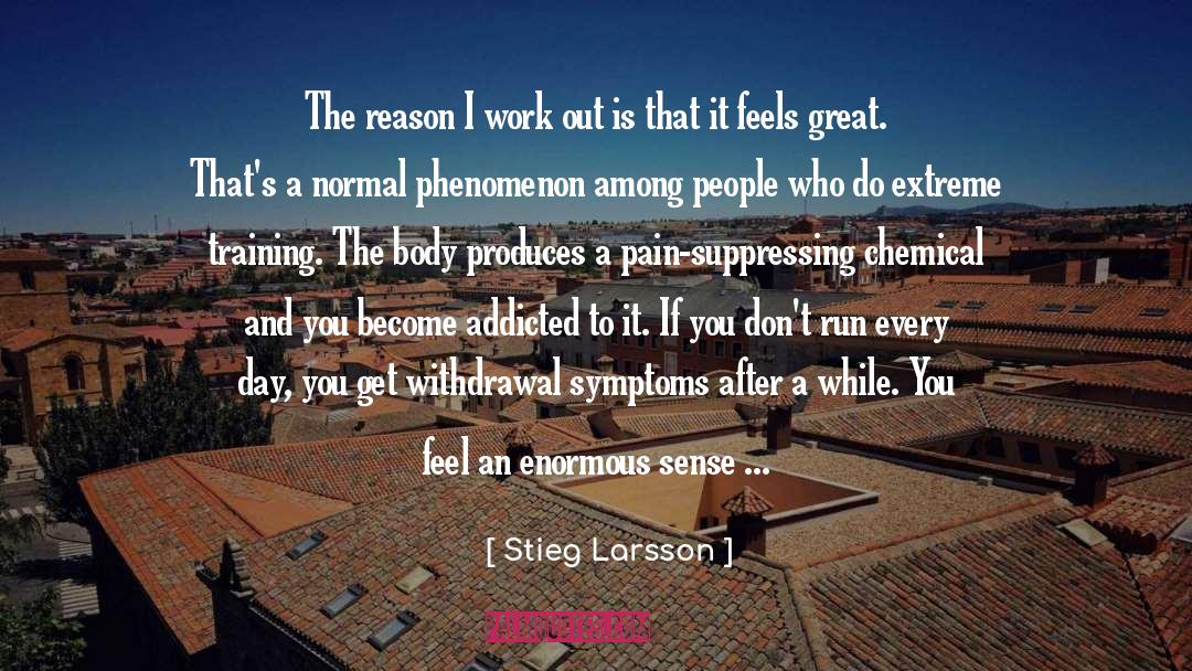 Aspartame Withdrawal Symptoms quotes by Stieg Larsson