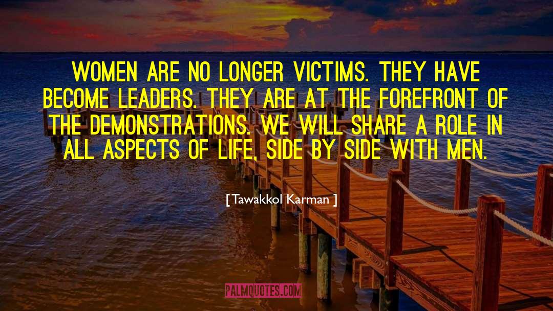 Aspects Of Life quotes by Tawakkol Karman