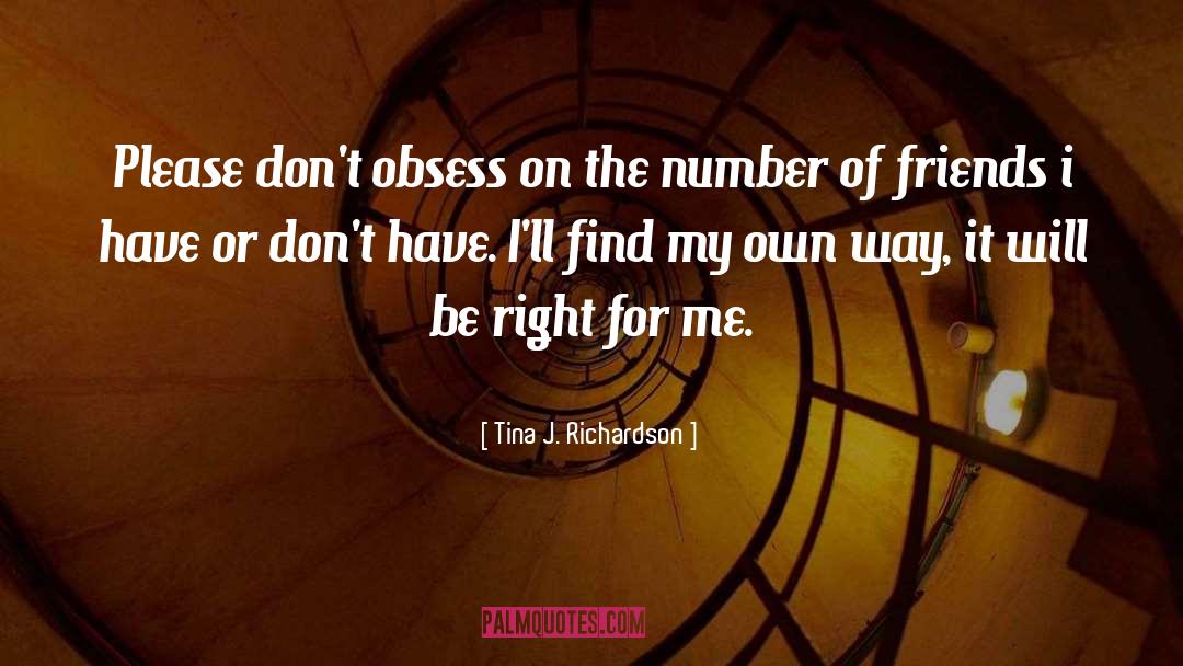 Aspergers quotes by Tina J. Richardson