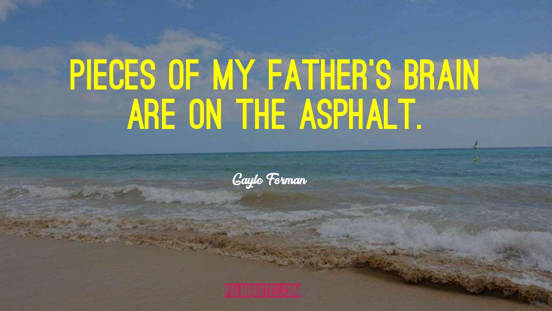 Asphalt quotes by Gayle Forman