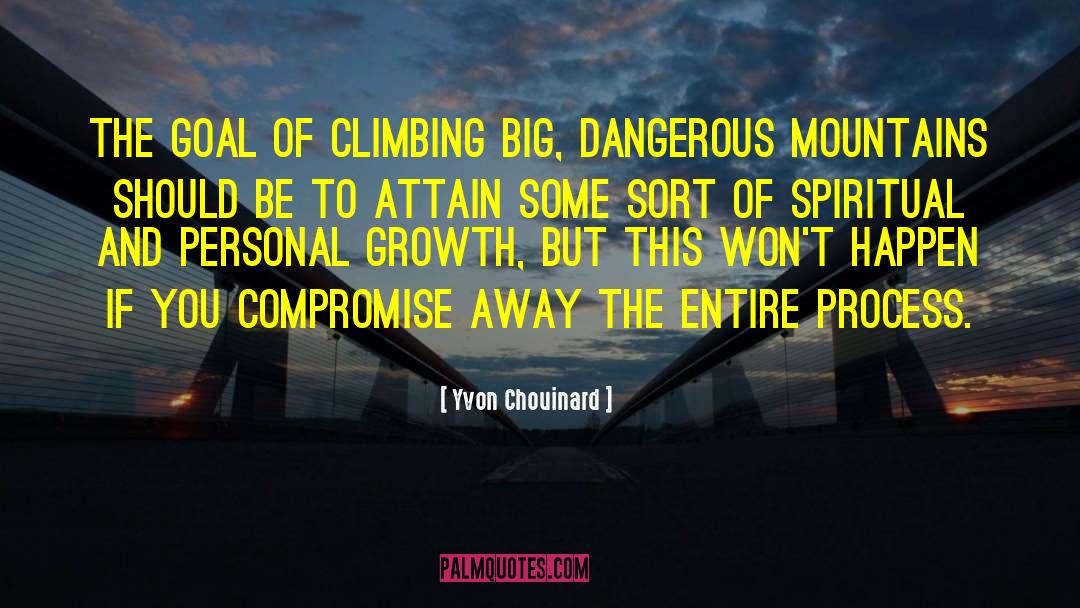 Aspiracion Personal quotes by Yvon Chouinard