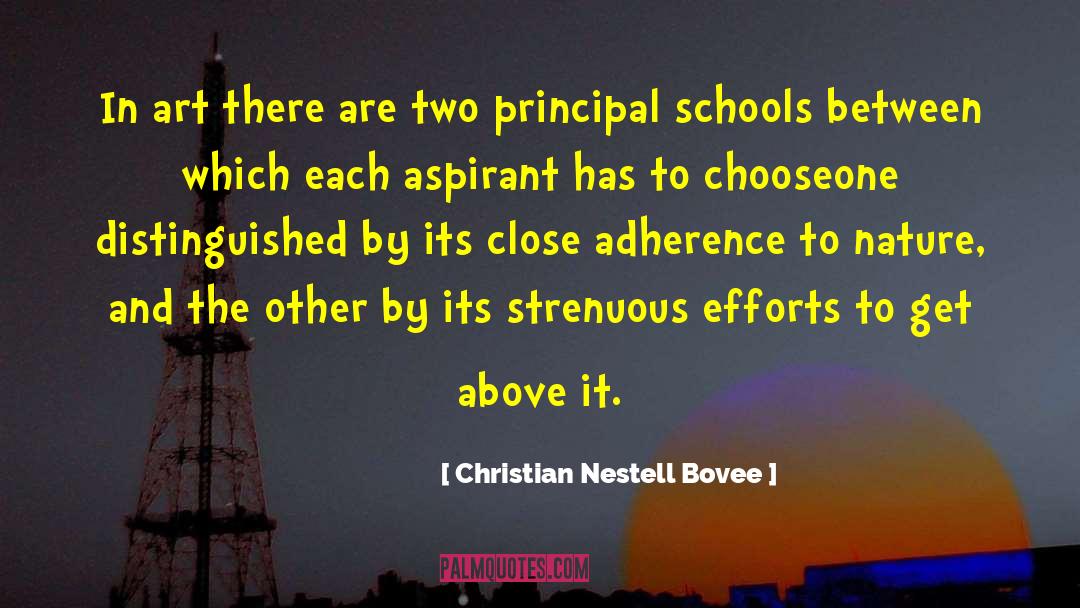 Aspirant quotes by Christian Nestell Bovee
