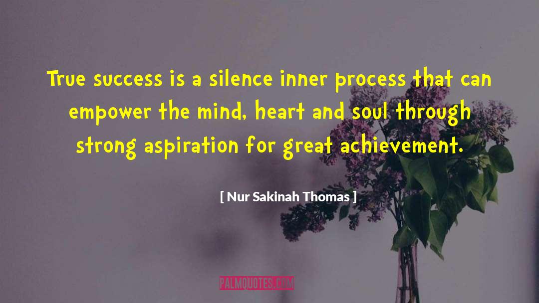 Aspiration Perspiration quotes by Nur Sakinah Thomas
