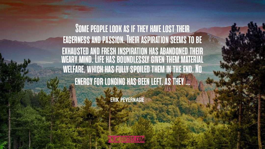 Aspiration quotes by Erik Pevernagie