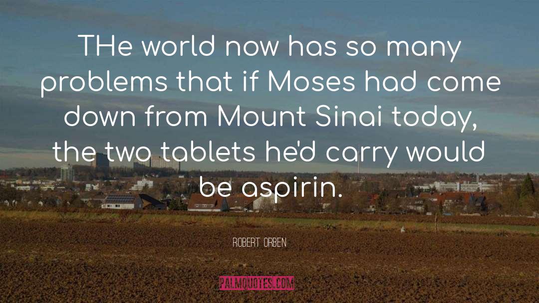 Aspirin quotes by Robert Orben