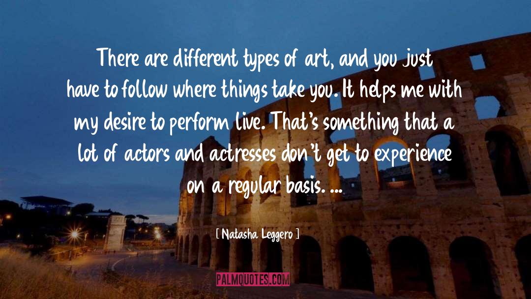 Aspiring Actors quotes by Natasha Leggero