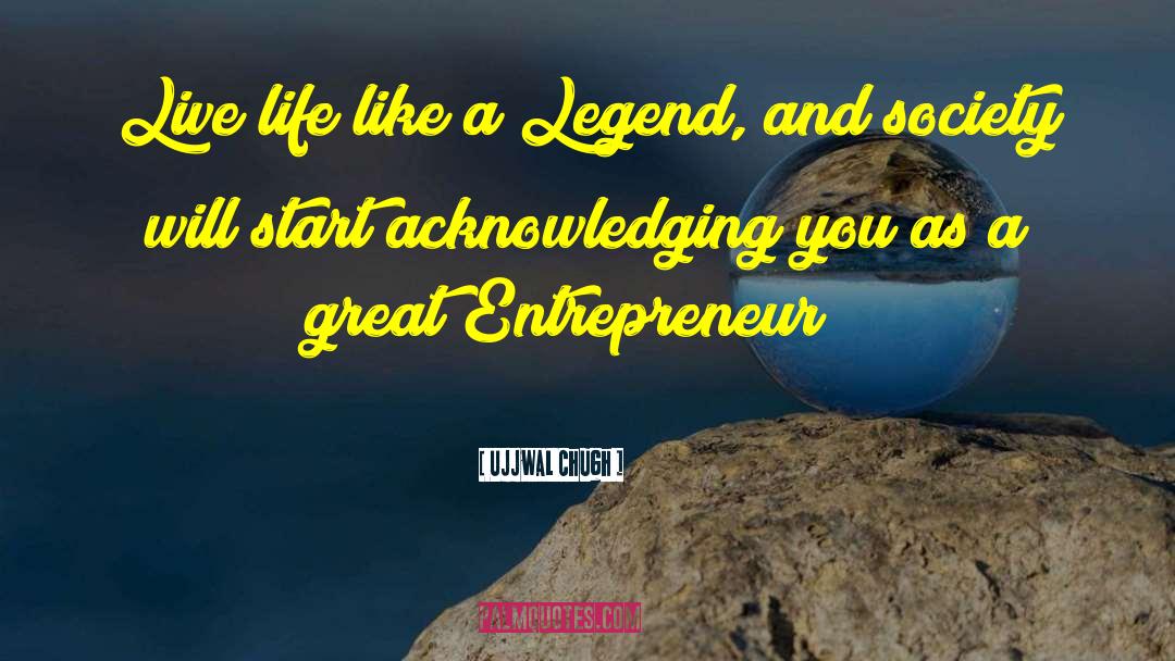 Aspiring Entrepreneur quotes by Ujjwal Chugh