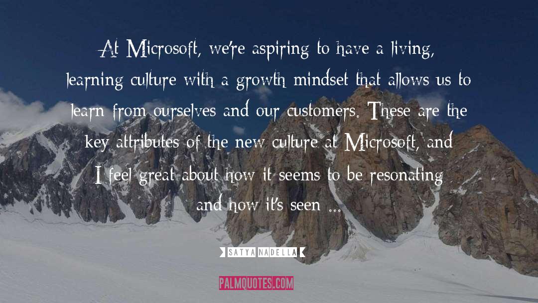 Aspiring quotes by Satya Nadella